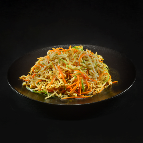 Soybean sprouts salad